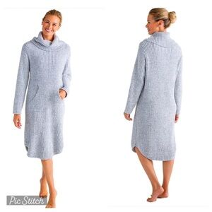 Softies Marshmallow Slouch Turtleneck Lounger Dress Size XS